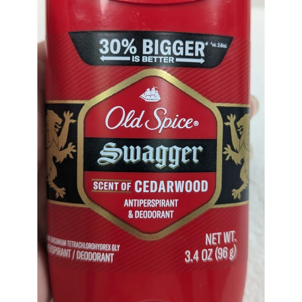 Old Spice - Swagger - Scent of Cedarwood - Deodorant - - 3.4 oz - 3 Pack